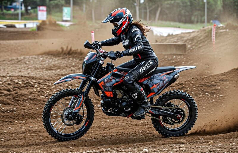 Moto Cross cu trepte KXD J17 Alfa T6 EK 150cc PRO LED 19/16