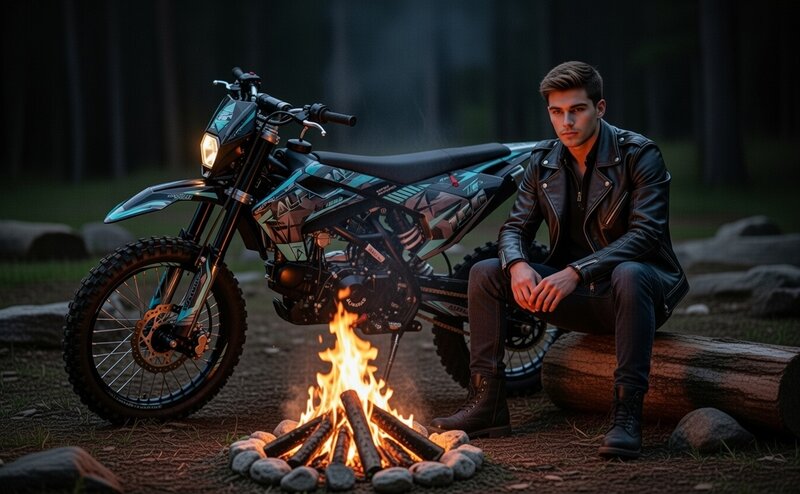 Moto Cross cu trepte KXD J17 Alfa T6 EK 150cc PRO LED 19/16